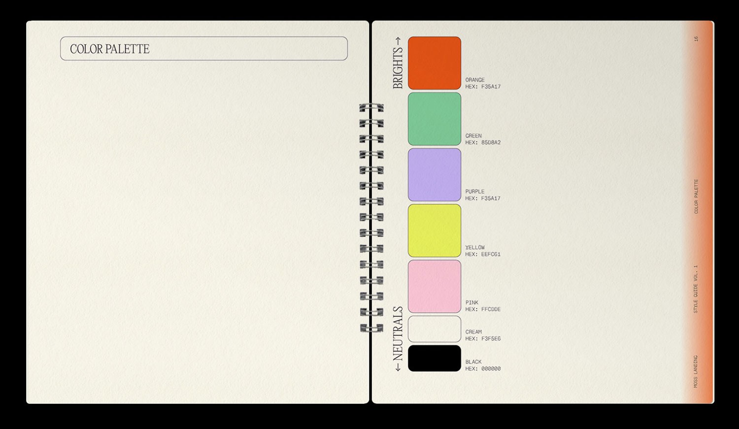Anders brand wordmark in white placed on top of an image of a modern interior design.